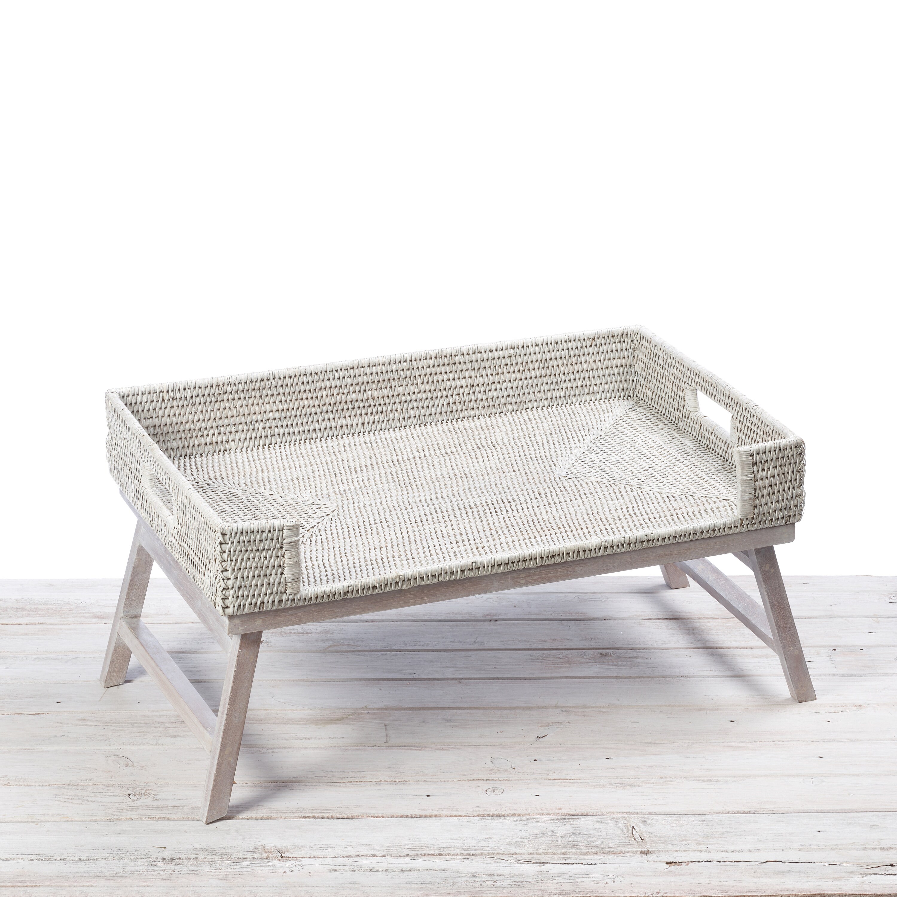 Rattan Breakfast Tray Table morning Serving Tray L65cm X Etsy UK