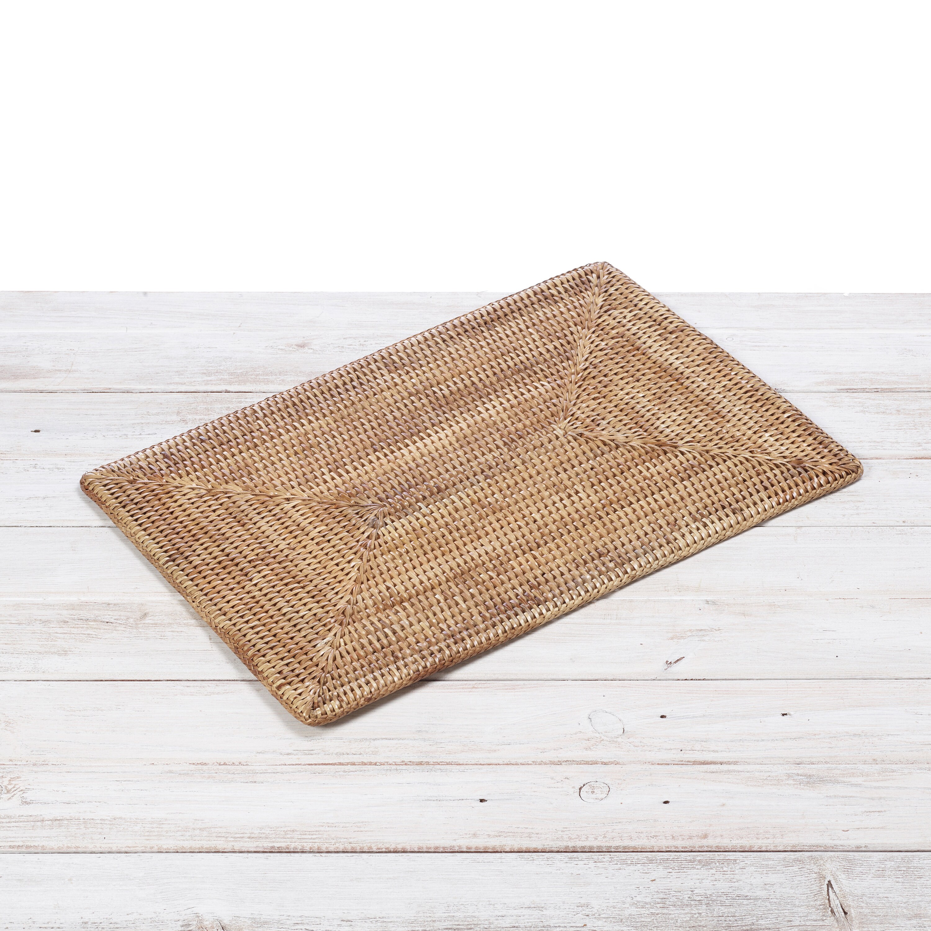 Rattan Rectangular Placemat / Rattan Tablemat Etsy UK