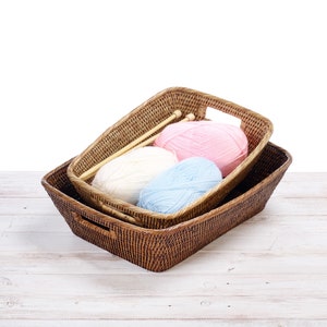 Rattan Classic  Family Storage Basket