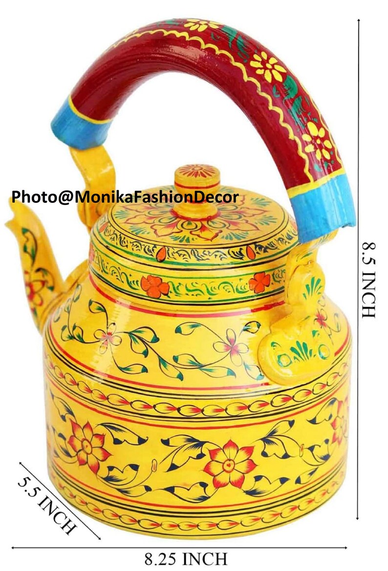 Rainbow Tea Kettle Printed Tea Kettle Kettle With Glass Etsy UK