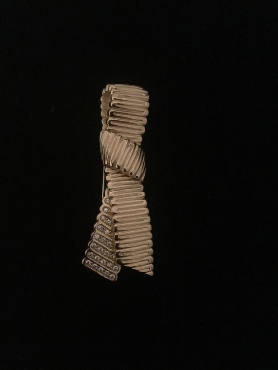 Vintage Dior Gold Brooch