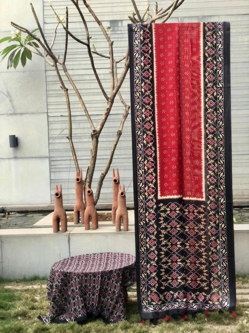 Red Soft cotton with weaving satin border saree and blouse for women,saree dress,indian saree wedding saree,traditional saree saree