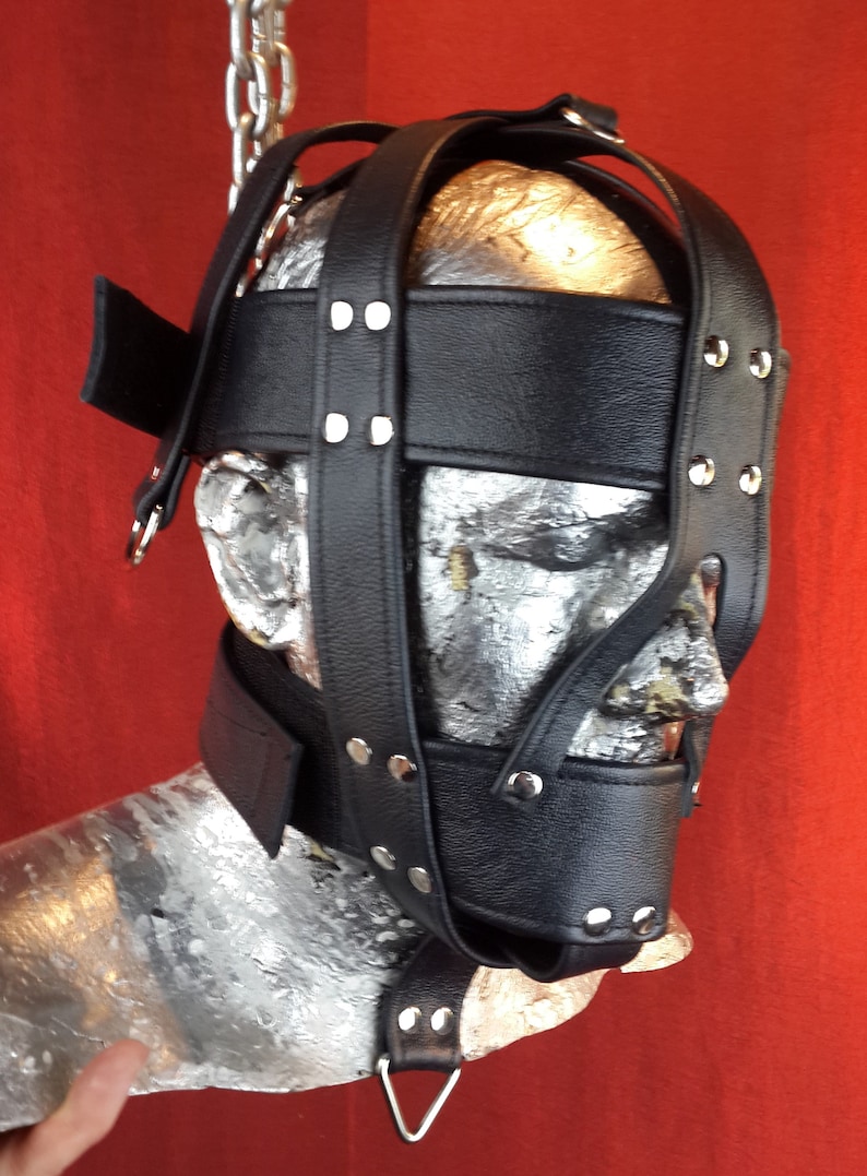 Head Suspension Harness With Forced Closed Mouth. - Etsy