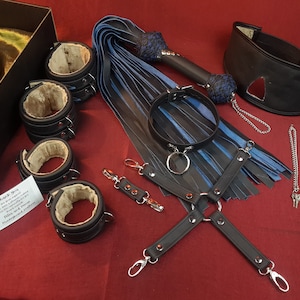 Custom Handmade Leather play Gift Pack