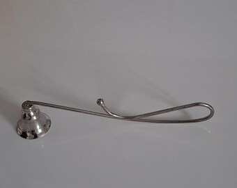 Candle snuffer with contemporary handle