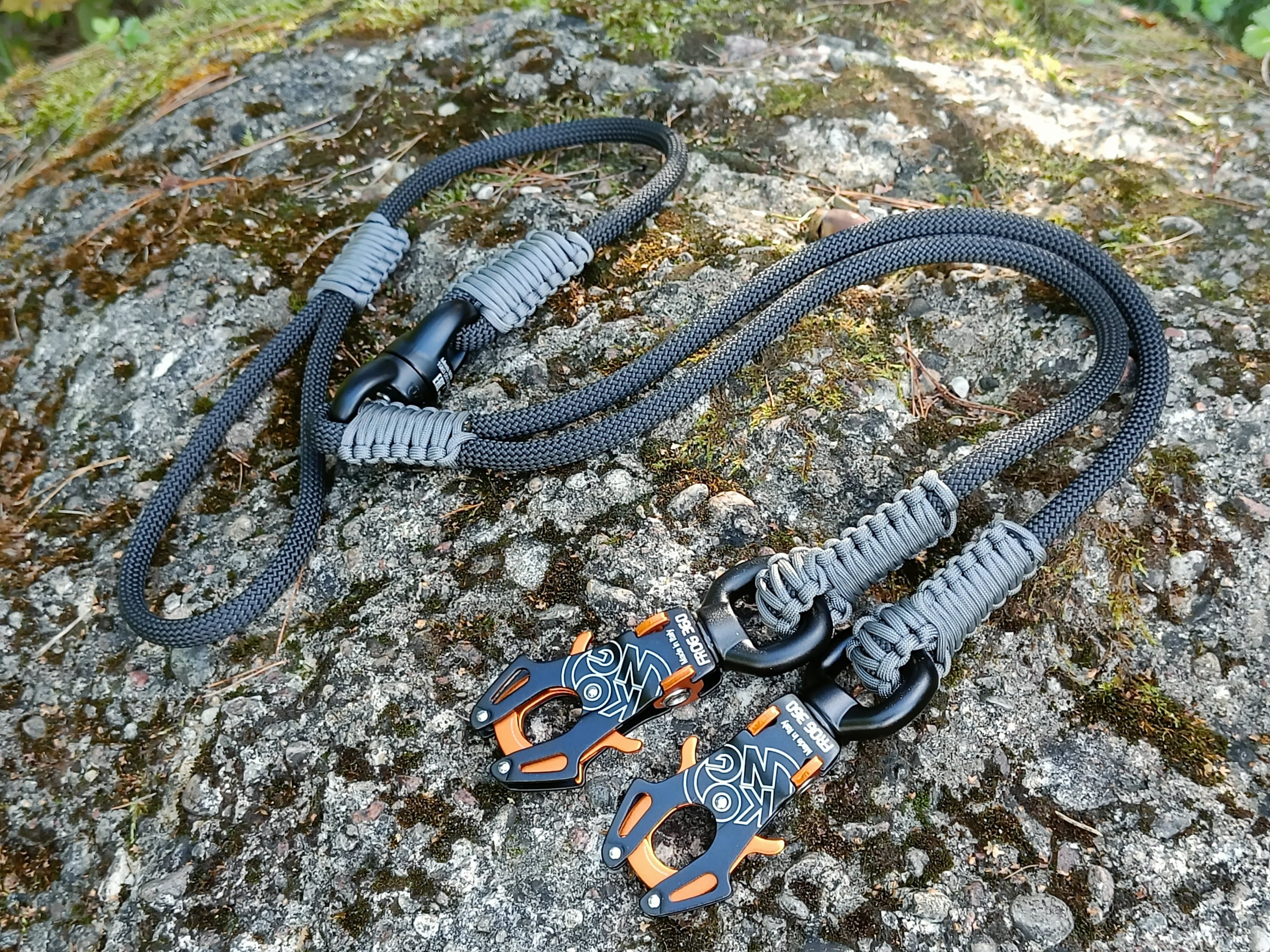 Heavy Duty Climbing Rope Double Dog Leash: Professional Grade Tangle Free Dog  Gear - Etsy