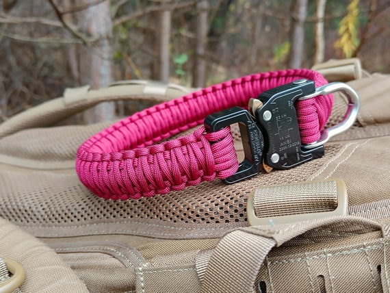 Etsy paracord dog collar deals