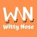 WittyNose store logo