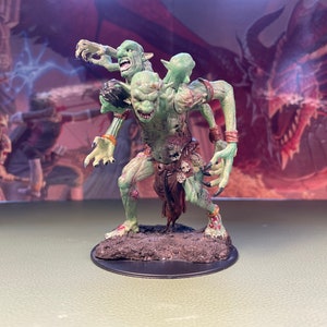 Painted Dire Troll Miniature