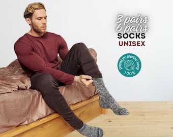 Merino socks: merino wool socks unisex, thermal hiking socks, walking socks, outdoor socks, gymwear