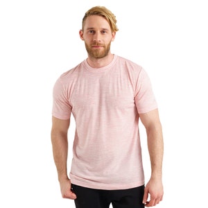 Merino.tech 100% Organic Merino Wool Lightweight Men's T-Shirt image 9