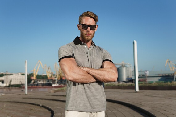 Polo T-shirt for Men | Merino Wool Polo, Organic dress shirt men, Comfortable Merino Wool Top, Mens classic polo, Merino wool t-shirt