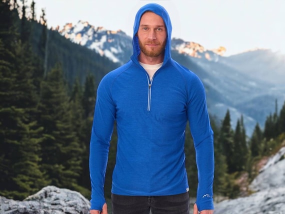 Merino hoodie mens hot sale