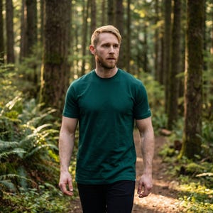 Merino wool shirt for men, mens base layers thermal shirts, hiking clothes, thermal tops, gymwear, runner gear imagem 20