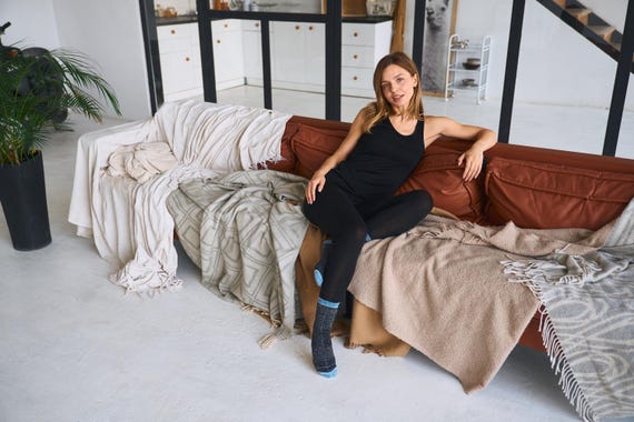 Leggings for Women: Organic Lightweight Merino Wool Leggings 165 gsm | Comfortable Warm Women's Tights, Merino Pants Underwear, Wool Bottoms