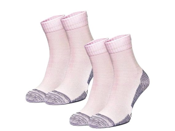 Running Socks - Lightweight Merino Wool Unisex Socks for Men & Women, Thin 85% Merino Wool, Comfortable Athletic footwear various colors