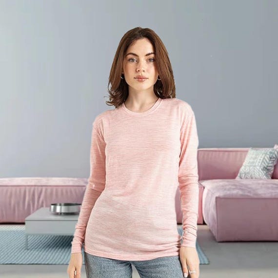 Base Layer Merino Wool Shirt, merino shirt women thermal long sleeve runner gear, thermal shirts, merino base layer thermal tops undershirt