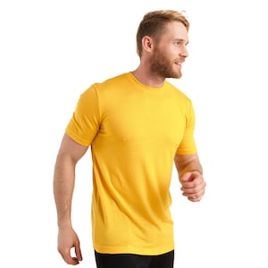 Merino.tech 100% Organic Merino Wool Lightweight Men's T-Shirt image 10