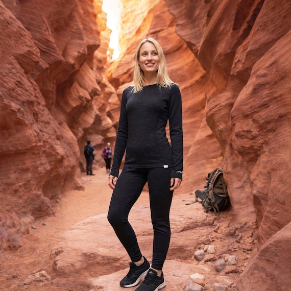Merino thermals base layer thermal underwear, hiking clothes, merino shirts, leggings, wool socks, tracksuit