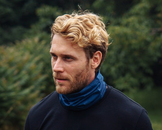 Wool Neck Gaiter | Organic Merino Wool Neck Warmer for Men & Women | Natural Sustainable Hiking clothes