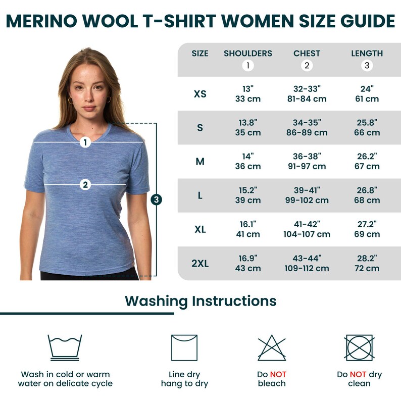 Lightweight Merino wool shirts: base layer top, undershirt, ladies casual shirt, gymwear, hiking clothes immagine 11