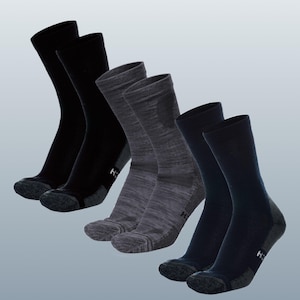 Merino Wool Socks Unisex: walking socks, hiking socks, thick wool socks, happy socks, footwear