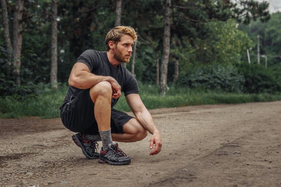 Merino wool socks: footwear hiking socks, running socks, crew length socks thermal, walking socks breathable, work socks moisturizing