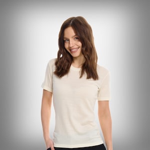 Merino wool t-shirt ladies casual shirt, thermal shirts, true classic tees, hiking clothes