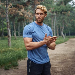 Merino base layer - merino wool shirt for men, merino wool thermal underwear, hiking outfit, gymwear, thermal shirts Woodland Grey Blue