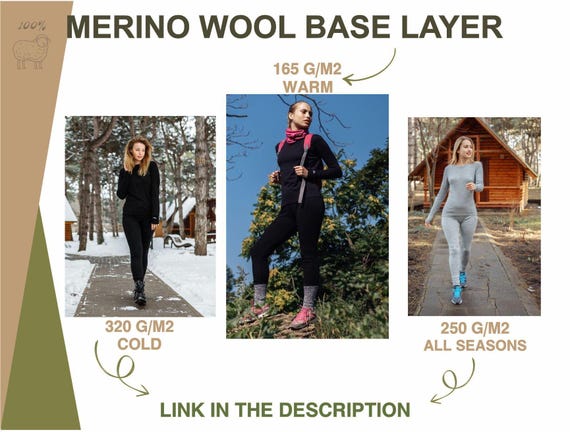 Organic Wool Lounge wear Two Piece Set of Sweatshirt & Leggings, Merino Wool Womens Lounge Set, lightweight base layer, Merino 165 gsm