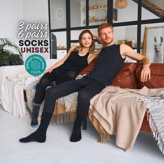 Merino Wool Socks unisex merino socks, running socks, walking socks athletic quarter style