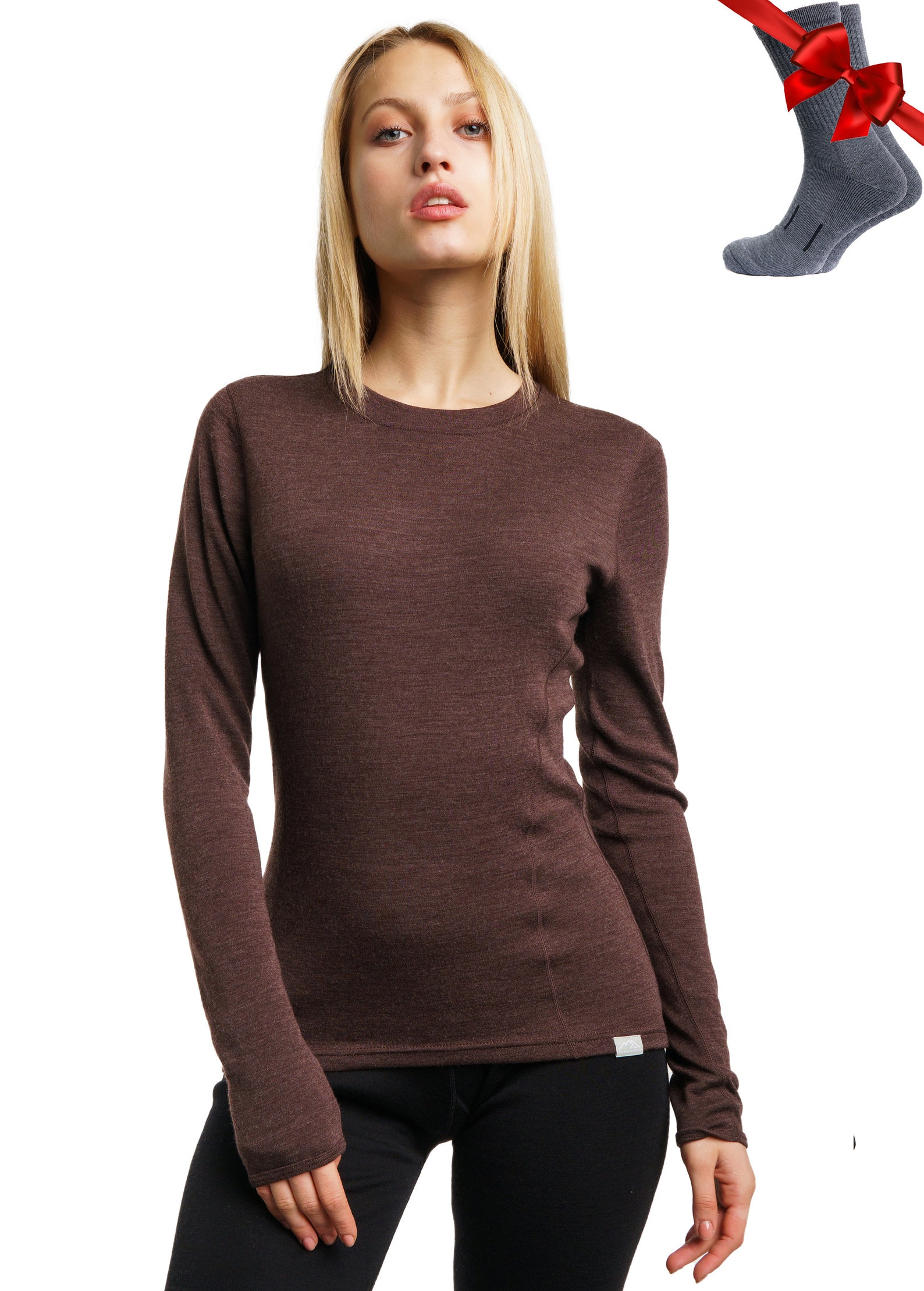 Merino.tech Merino Wool Base Layer Women 100 Merino Wool Etsy