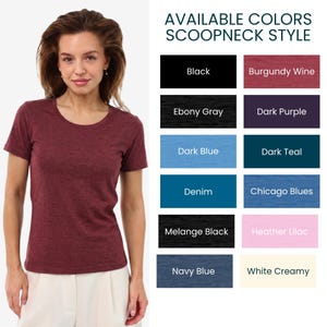 Lightweight Merino wool shirts: base layer top, undershirt, ladies casual shirt, gymwear, hiking clothes immagine 9