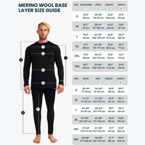 Merino wool thermal set mens base layer long underwear, mens loungewear set, merino base layer thermal wear, lounge wear set, long johns image 10
