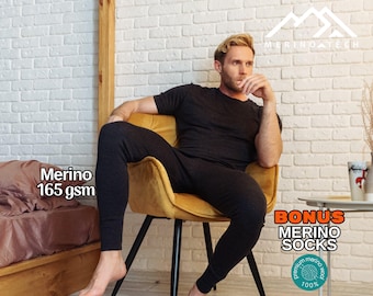 Merino wool leggings, legging for sport, training pants, thermal underwear, sweatpants, runner gear, underpants