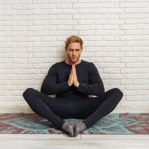 Merino wool thermal set mens base layer long underwear, mens loungewear set, merino base layer thermal wear, lounge wear set, long johns Charcoal Grey