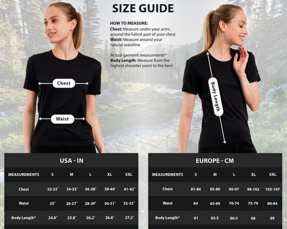 Womens Base Layer Merino Wool T-shirt, True Classic Tees Thermal