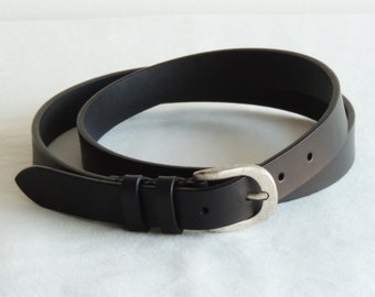 Leather Belt | Full Grain Belt | Black Leather Belt | Handmade belts | Leather accessories | Mens belt | Belt for men | Leather belt men