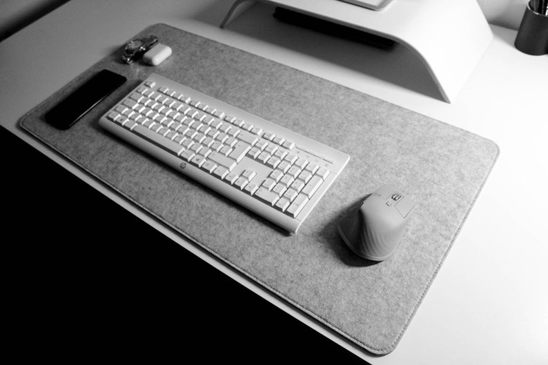 Premium Wool Felt desk mats/desk pads non slip writing pad Etsy