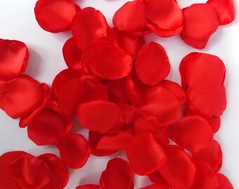 Red Rose Petals for Chinese Wedding Traditional Wedding Confetti Romantic Love Decor Ceremony Toss Red Bridal Shower Engagement Party Decor