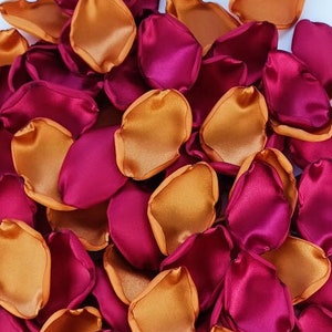 Copper Wedding Burgundy Flower girl basket Autumn Country Wedding Burgundy Wedding Decor Fall table decor Autumn decorations Bridal shower