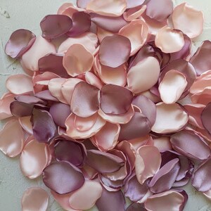 Dusty mauve wedding Blush pink decor Light mauve decor Bridal shower Wedding table decor Ceremony Flower girl basket image 9