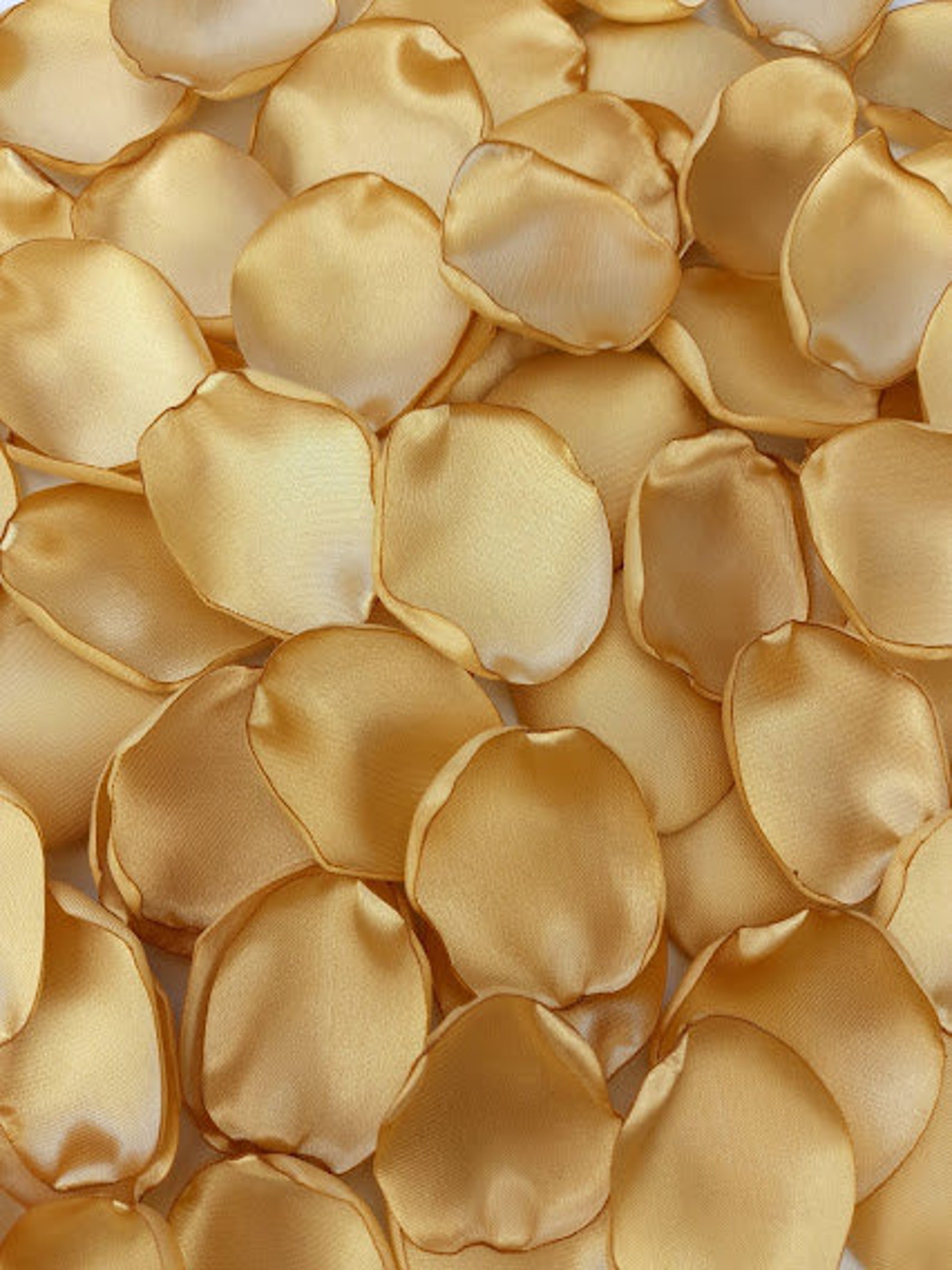 Gold Wedding Decor Gold Flower Petals Gold Party Decor Etsy UK