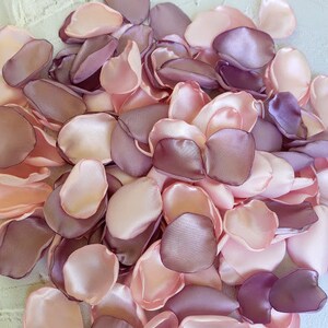 Dusty mauve wedding Blush pink decor Light mauve decor Bridal shower Wedding table decor Ceremony Flower girl basket image 6