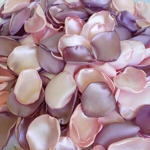 Dusty mauve wedding Blush pink decor Light mauve decor Bridal shower Wedding table decor Ceremony Flower girl basket image 10
