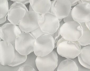White wedding decor Rose petals Flower Girl Basket Romantic Wedding Ceremony Decorations Bridal Shower Table Scatter