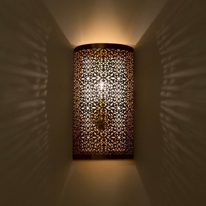 Traditional Moroccan sconce, Moroccan sconce, sconce light, wall lamp decor