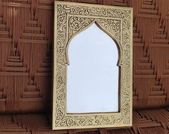 Wunderschöner handgemachter 100% Wandspiegel, marokkanischer Spiegel, Dekorspiegel