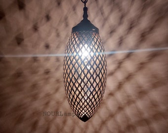 Moroccan Simple Chandelier- Moroccan Pendant lamp simple decor, Moroccan Brass Lights