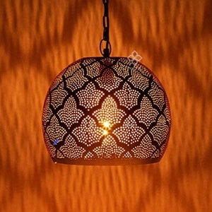 Moroccan Light Fixtures-Pendant Lighting Moroccan